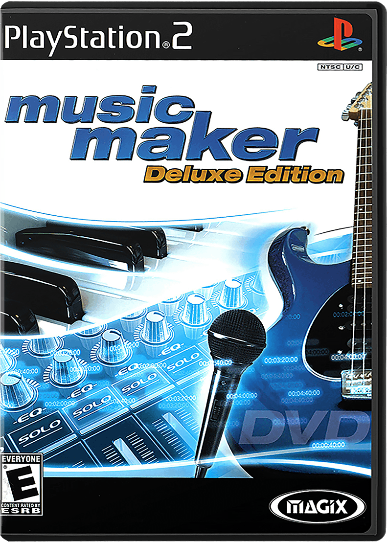 Music Maker Deluxe Edition box art for Playstation 2